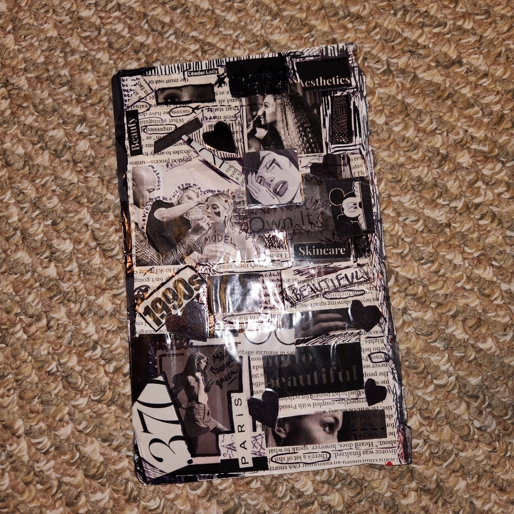 Double Sided Small Collage Art